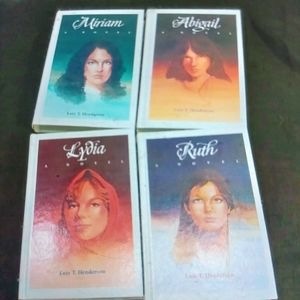 Vtg. Guidepost women of the Bible novels  set of 4